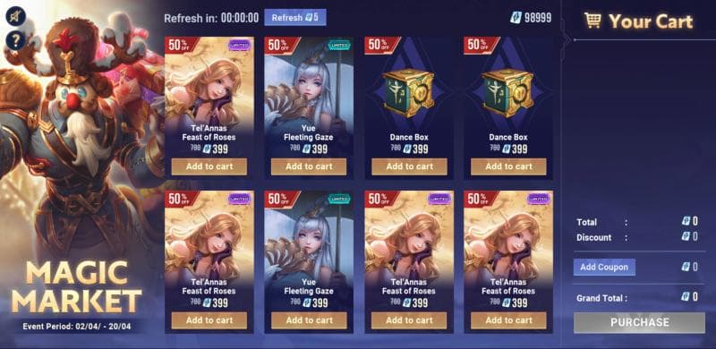 Arena of Valor - Magic Market